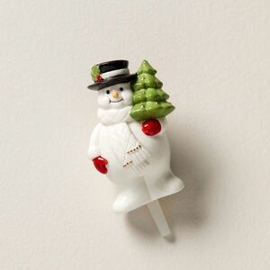 NIB Lenox Profile Poppers Snowman Popper